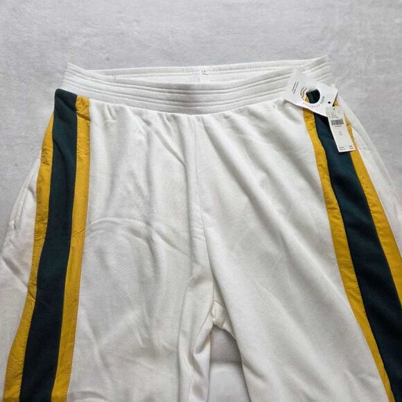 New XL Daily Practice x Anthropologie Pull-on wide leg track pants in white - Picture 8 of 11